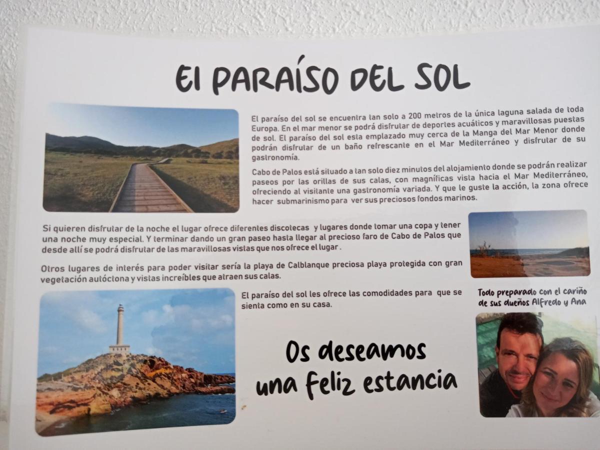 El Paraiso Del Sol Cartagena Dış mekan fotoğraf